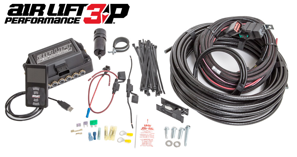 BAG-MK4-AirLift-3P-FullKit Air Lift Kit w/ Performance 3P ... viair wiring diagram 