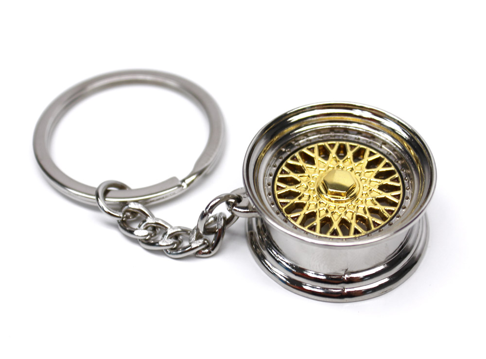 - BBS Style Wheel Keychain