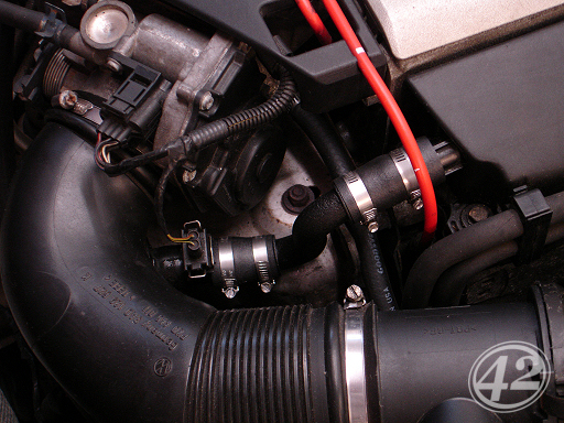 42-130-010 42 Draft Designs Mk3 VR6 PCV Fix ro tubing diagram 